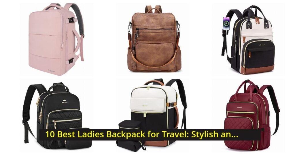 Ladies backpack for travel Image