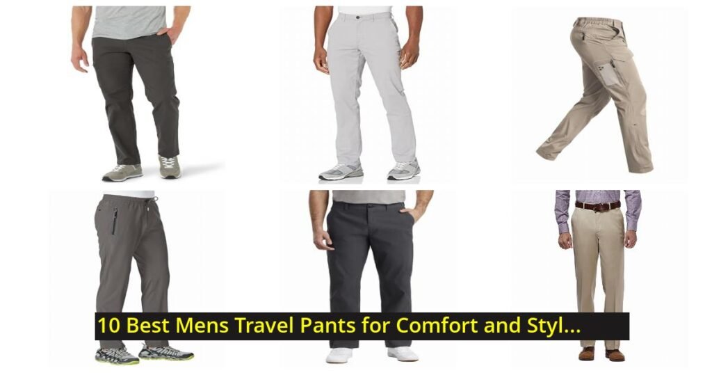 best mens travel pants Image